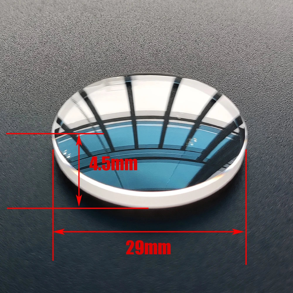 29x4.5mm Safira Cristal Para SNZH53 SNZH55 Prospex Solar Atum SNE541P SNE537 SNE518 Kinetic SKA371 SKA369 SBCZ025 Assista Vidro