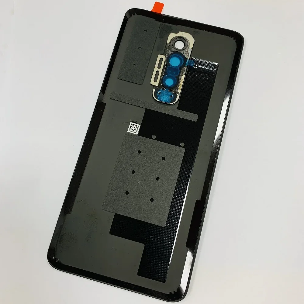 Cubierta de batería para Oneplus 7 Pro 7pro, carcasa de cristal para puerta trasera, Panel de carcasa para One Plus 7 pro con reparación adhesiva de lente de cámara