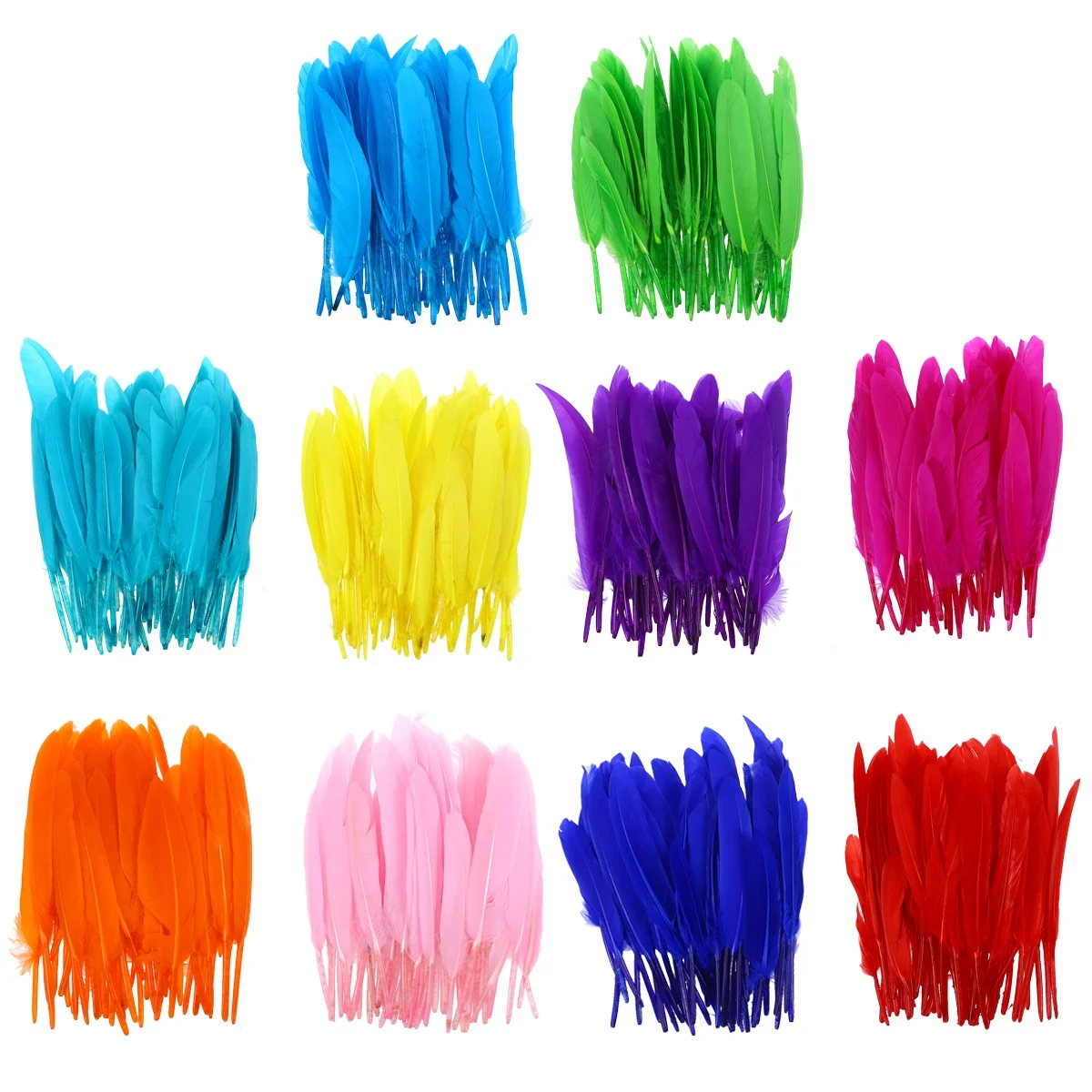 500PCS Natural Small Fresh Bright Colors Playing Children's Handmade Materials for DIY Crafts Performance
