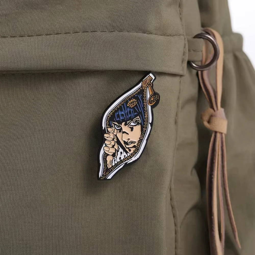 Cartoon Comic Character Enamel Pins Custom Jojo Japan Tv Animation Brooches Lapel Badges Classic Jewelry For Friends