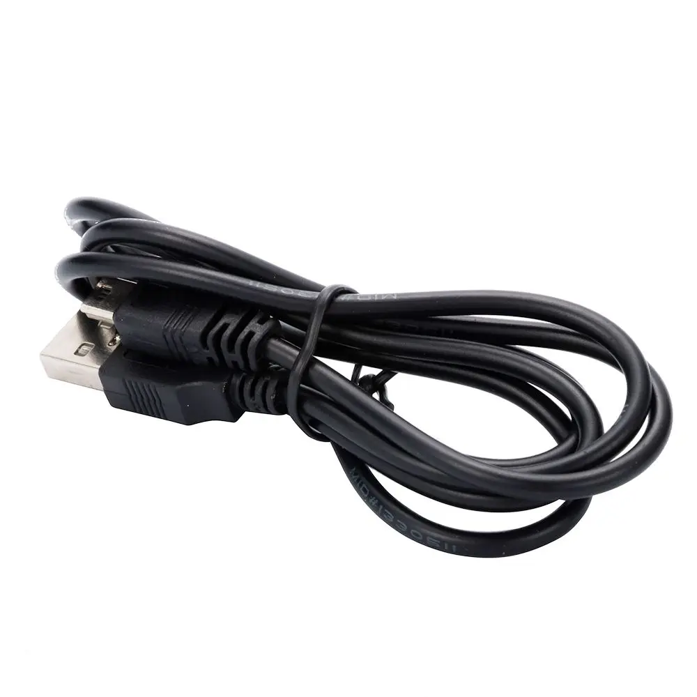 Copper 1m for MP3 GPS MINI 5 Pin USB 2.0 Charging Cord USB To MINI 5Pin Data Cables Male Jack