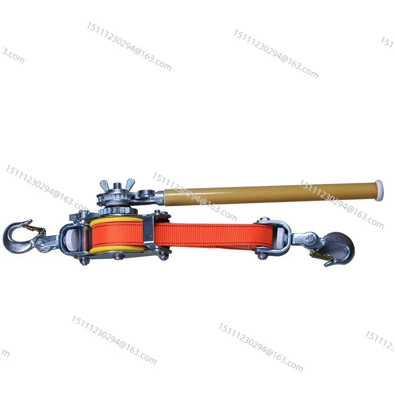 

Japanese style manual tensioner for power construction, insulated tightener for cable fixing, insulated cable puller