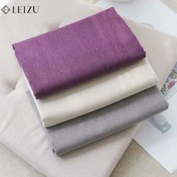 0.5/1/2 Yard Solid Color Cotton Linen Fabric Colorful Patchwork Seam Material DIY Curtain Home Textile Tablecloth Sewing Fabric