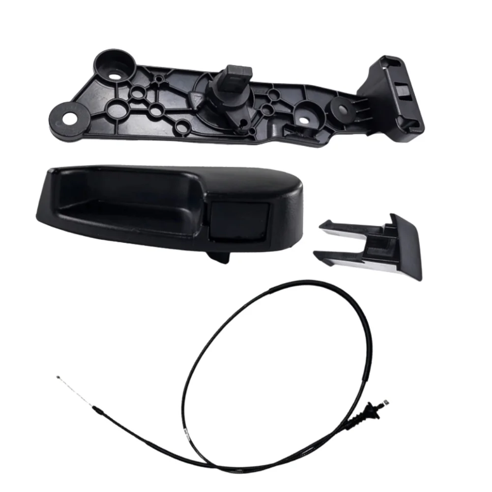 Engine Hood Release Cable And Grip Handle Kit For BMW For 530i For 540i For 740i M5 G30 G12 F90 Car Interior Accessories