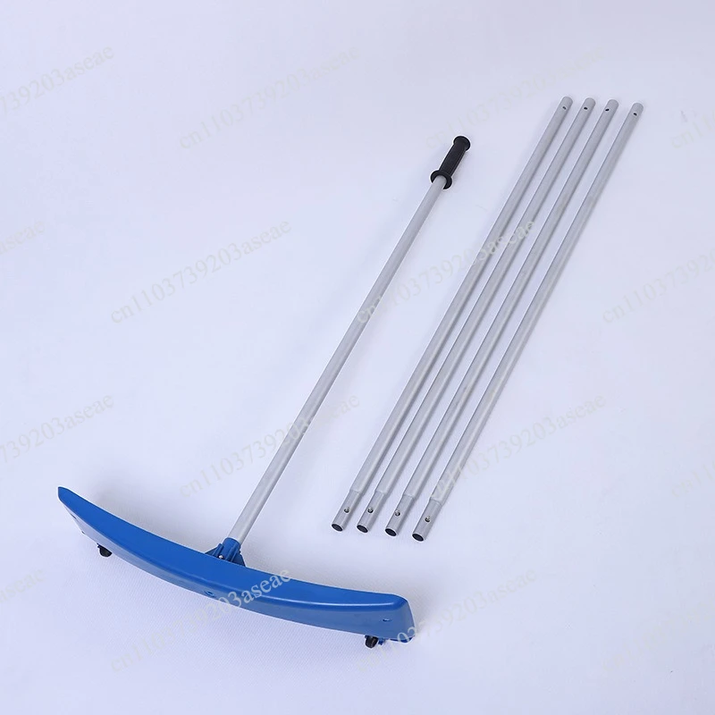 Labor-saving roof with wheels, roof push shovel snow removal, roof push snow plastic snow push board
