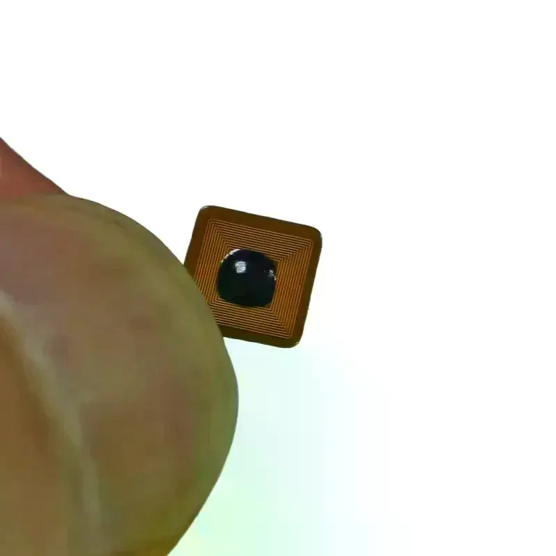 Étiquette autocollante Ntag213, portée de lecture de 1mm, 5x5mm, Micro FPC NFC RFID, pour le contrôle d'accès et la gestion de la chaîne d'approvisionnement, 5/10 pièces