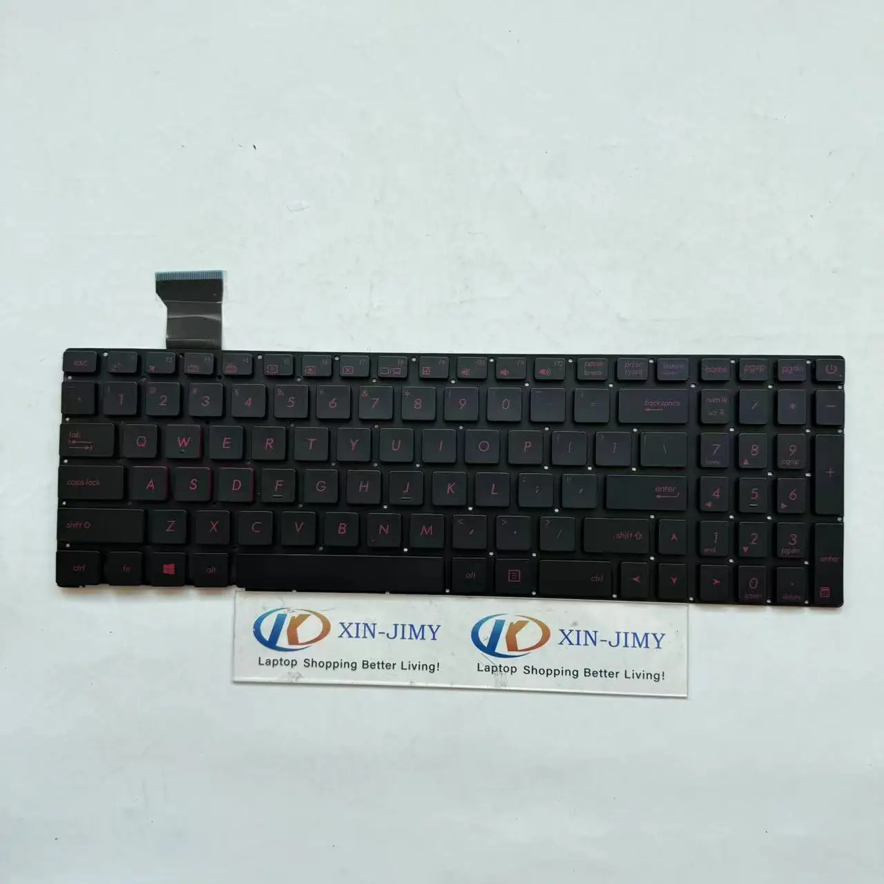 

XIN-Russian-US Клавиатура для ноутбука с подсветкой для Asus ROG GL752 GL752V GL752VL GL752VW GL552 GL552J GL552JX GL552V GL552VL GL552VW
