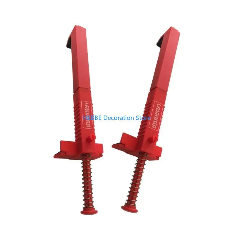 B0KC 2PCS Brick Liner Runner Wire Drawer Bricklaying Tool Leveling Measuring Tool