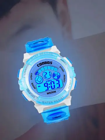 Fashion Simple Silicone Electronic Watch