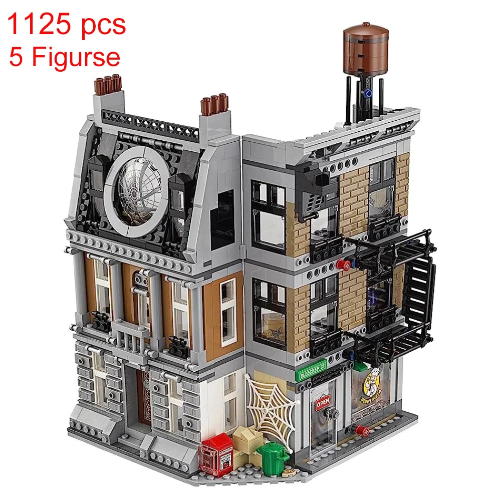 MINISO Moc Compatible 76108 Sanctorum Bricks Blocks Model Modular Building Set, Movie Collectible DIY Adult Toys For Boys Gifts