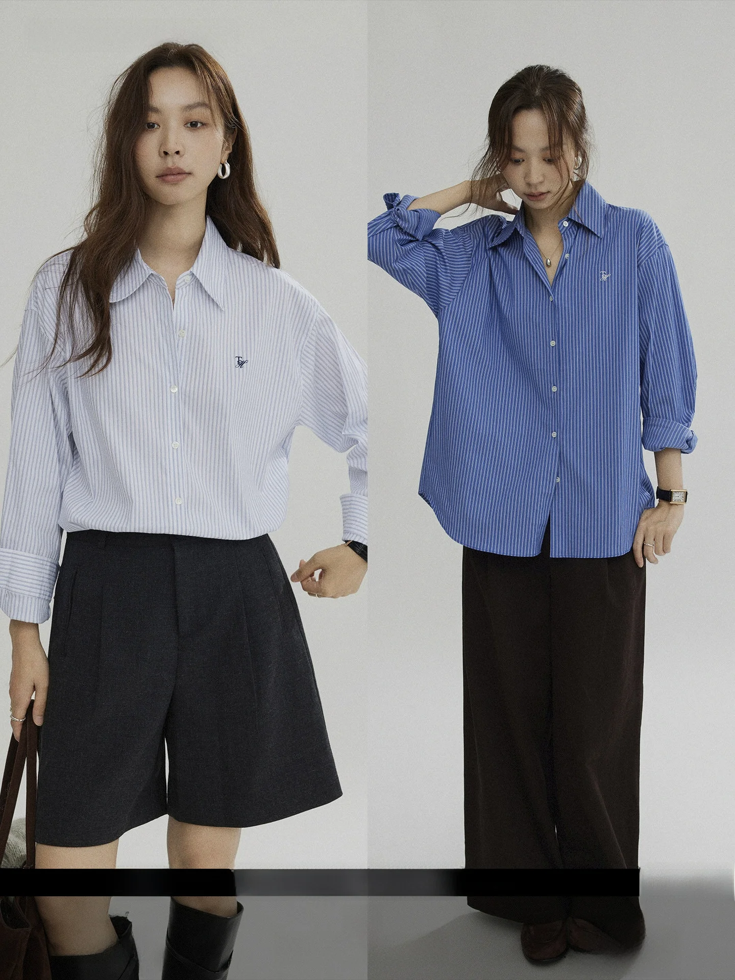 

Joli Choose, повседневные женские полосатые с вышивкой, свободный крой, дышащая смесь хлопка и полиэстера, irt