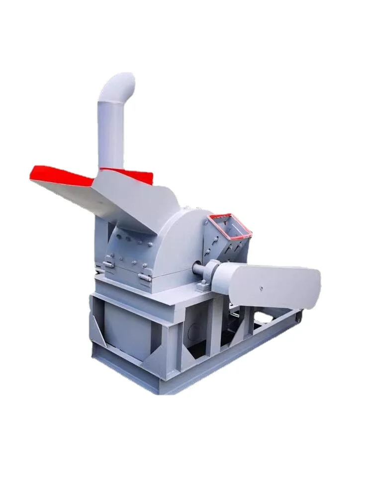 

Wood sawdust crusher, large multifunctional industrial garden corner material, tree branches, bamboo and wood exhaust crusher