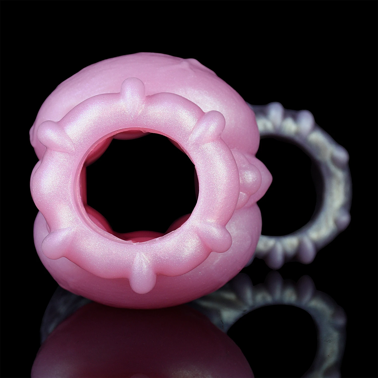 SHAZ الذئب الكلب عقدة لتوسيع القضيب مع مكافحة الإفلات الشرج المهبل تحفيز الجنس لعب للرجال سيليكون خاتم الديك دسار كم #5