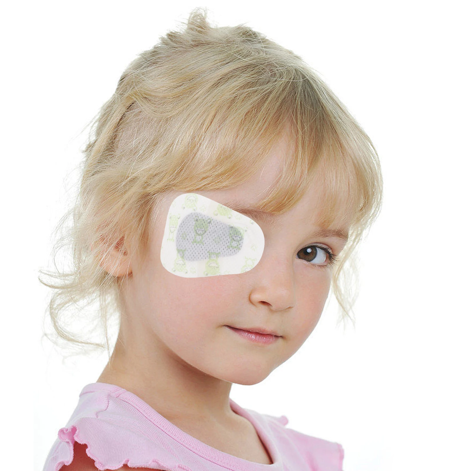 40 Sheets Full Coverage Correct Eye Patch Child Kids Patches Non-woven Fabric Covers
