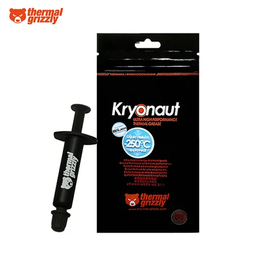 Pasta térmica Grizzly Kryonaut Extreme KE para enfriador de CPU/GPU, grasa de silicona de enfriamiento compuesta de gran capacidad, 1g/5,5g/11g