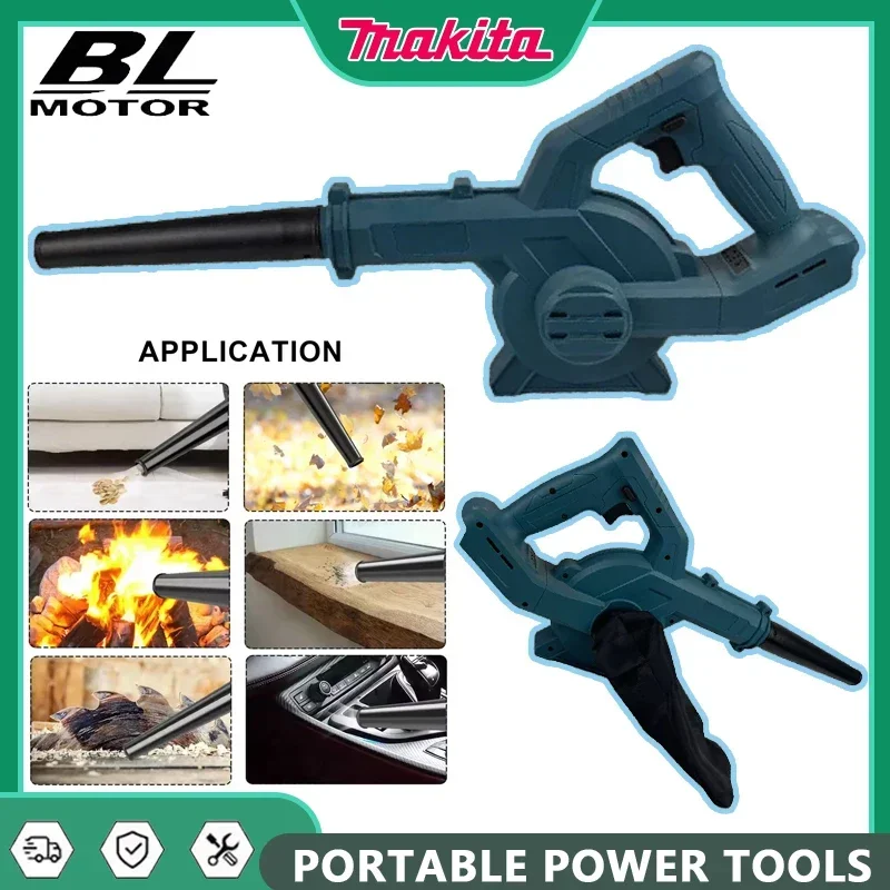 

Makita Adjustable Cordless Leaf Blower Electric Air Blower Computer Dust Collector Snow Blowing Garden Tool