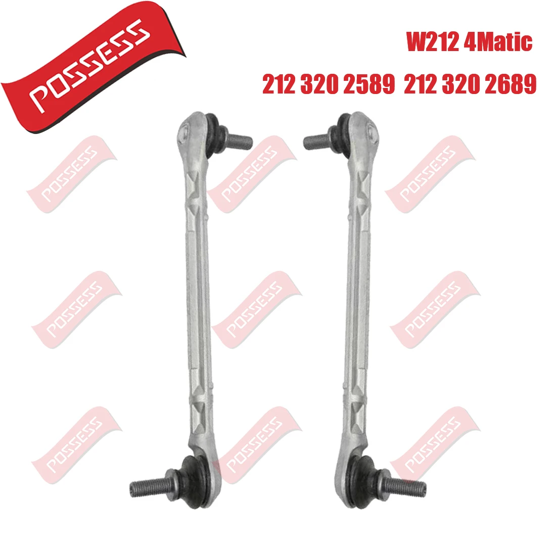 

A Pair of Front Axle Sway Bar End Stabilizer Link Ball Joint For Mercedes-Benz E-Class W212 S212 CLS C218 X218 4Matic