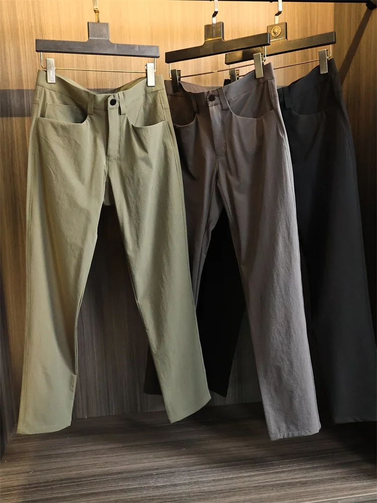 

Outdoor King Men's Spring Summer Lightweight ell Casual Pants High Elastici Qui Dry Four Dimensional Breathable Straigh...