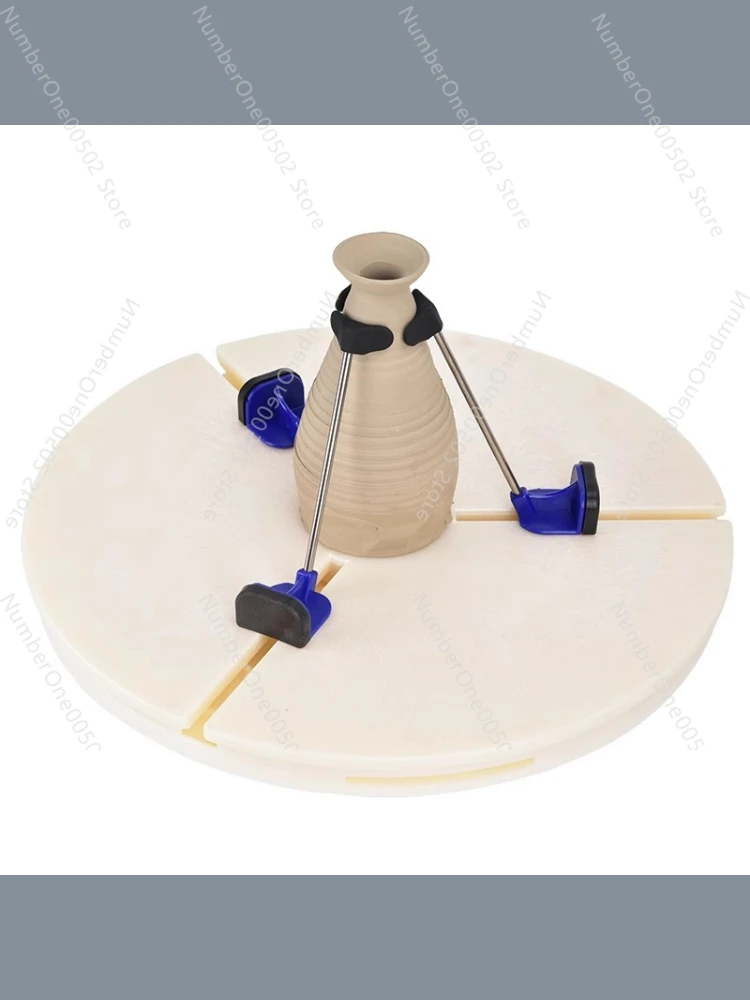 

Pottery trimming clip trimming artifact No need to find center trimming tool vase bowl pottery ABS material