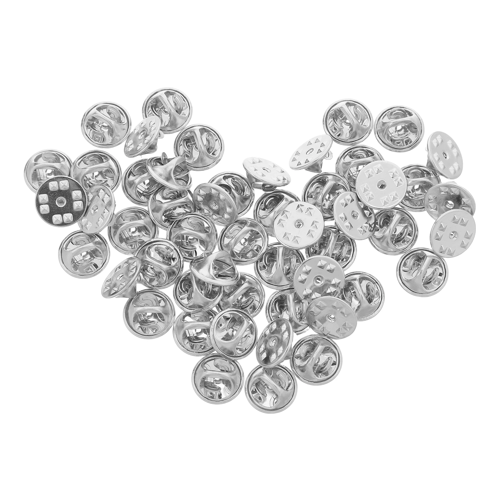 50 قطعة غطاء فراشة معدني شارة مخلب موحدة شارة بدبوس ظهورهم التعادل المسامير خدمة القضبان مجوهرات Thumbtack اكسسوارات