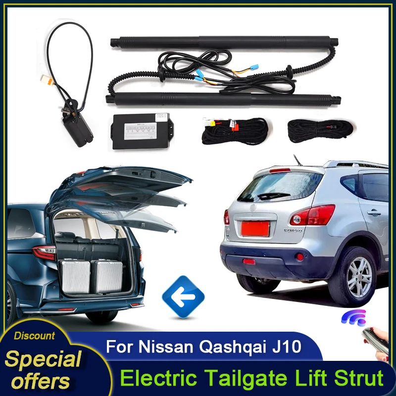 For Nissan Qashqai J10 2006~2013 Car Electric Tailgate Tail Gate Strut Vehicle Power Rear Door Lift System Kit for Trunk