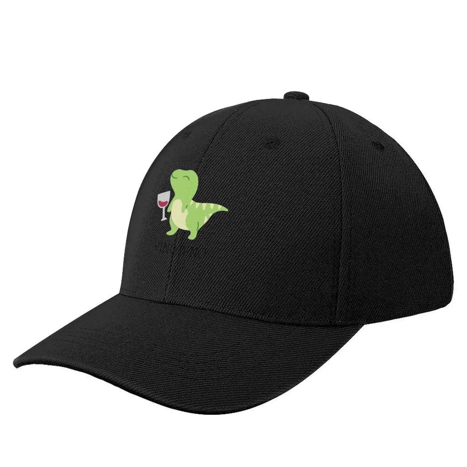 VINO DINO-Casquette de baseball pour homme et femme, chapeau de plage personnalisé, icône anime