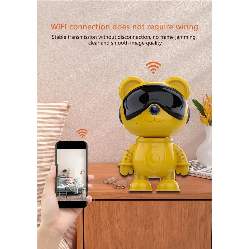 P6slite APP 2MP 1080P 2.4G&5G Dual Band WIFI  Wireless PTZ IP Dome Camera AI Humanoid Detection Home Security CCTV Baby Monitor