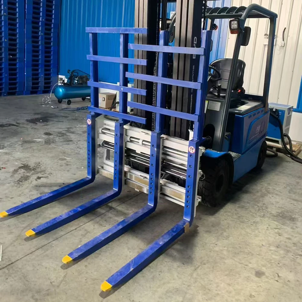 Single/double Pallet Handler High Quality Forklift Attachment Customized Size