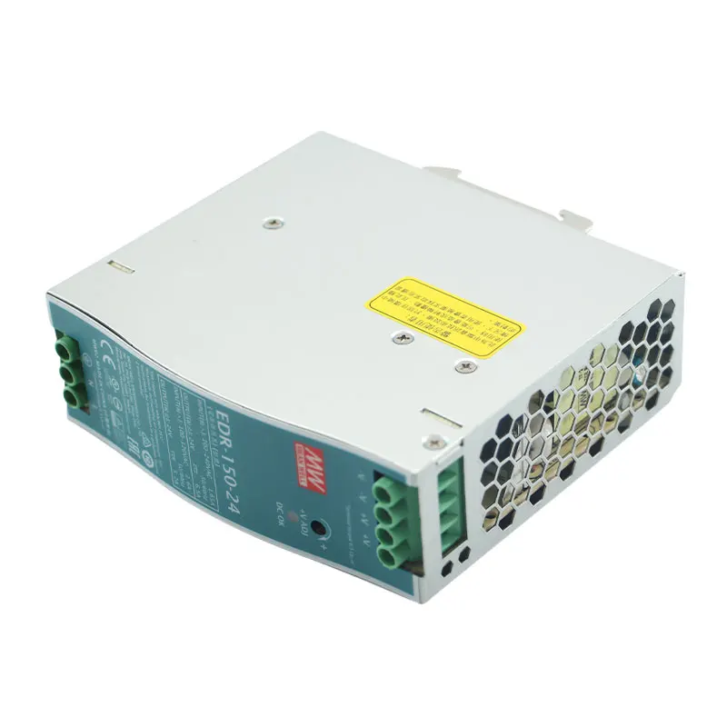 Concurrerende Prijs Meanwell Edr Serie 120W 75W 150W Enkele Uitgang Industriële Din Rail Voeding