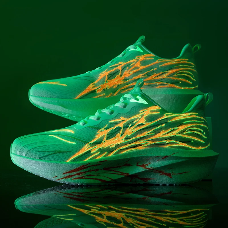 

Кроссовки для марафона с карбоновой пластиной и воздушной подушкой, мужские и женские, дышащие, легкие, удобные, нескользящие, для спорта