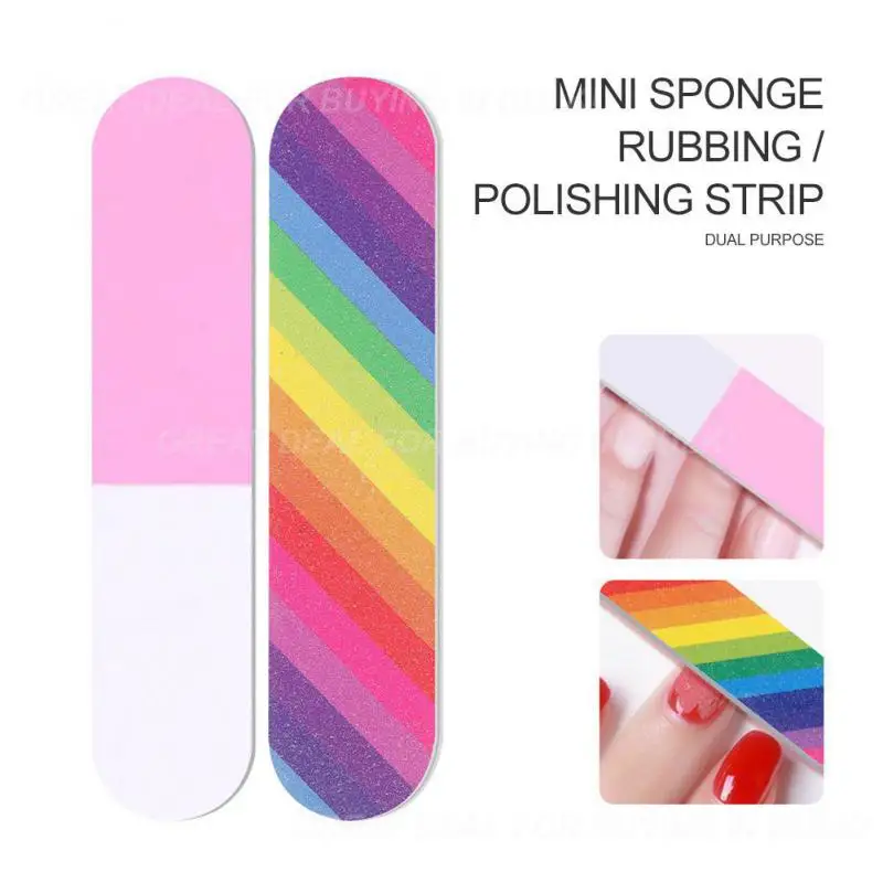 Arquivos de unhas dupla face para dedos profissionais, manicure de madeira, pedicure grooming, ferramentas de unhas, atacado