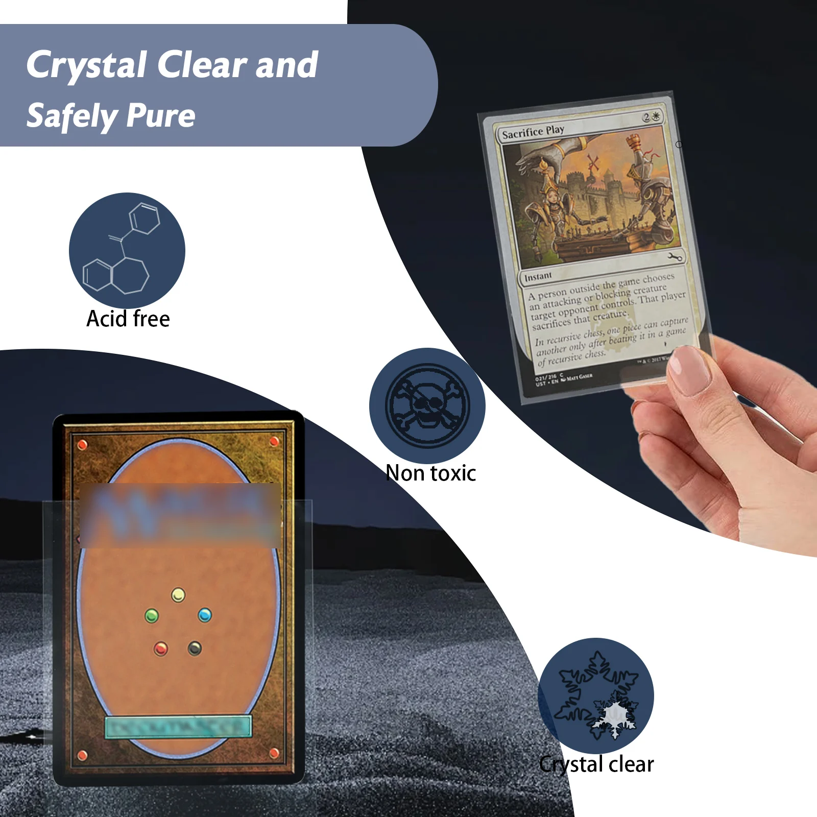 deception card sleeves Top Shelf Gamer main image 0