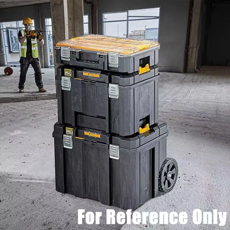 Imagem -05 - Dustproof e Impermeável Mobile Storage Box Lockable Empilhável Tool Box Dwst83346 Dwst83347 Tstak Ip54