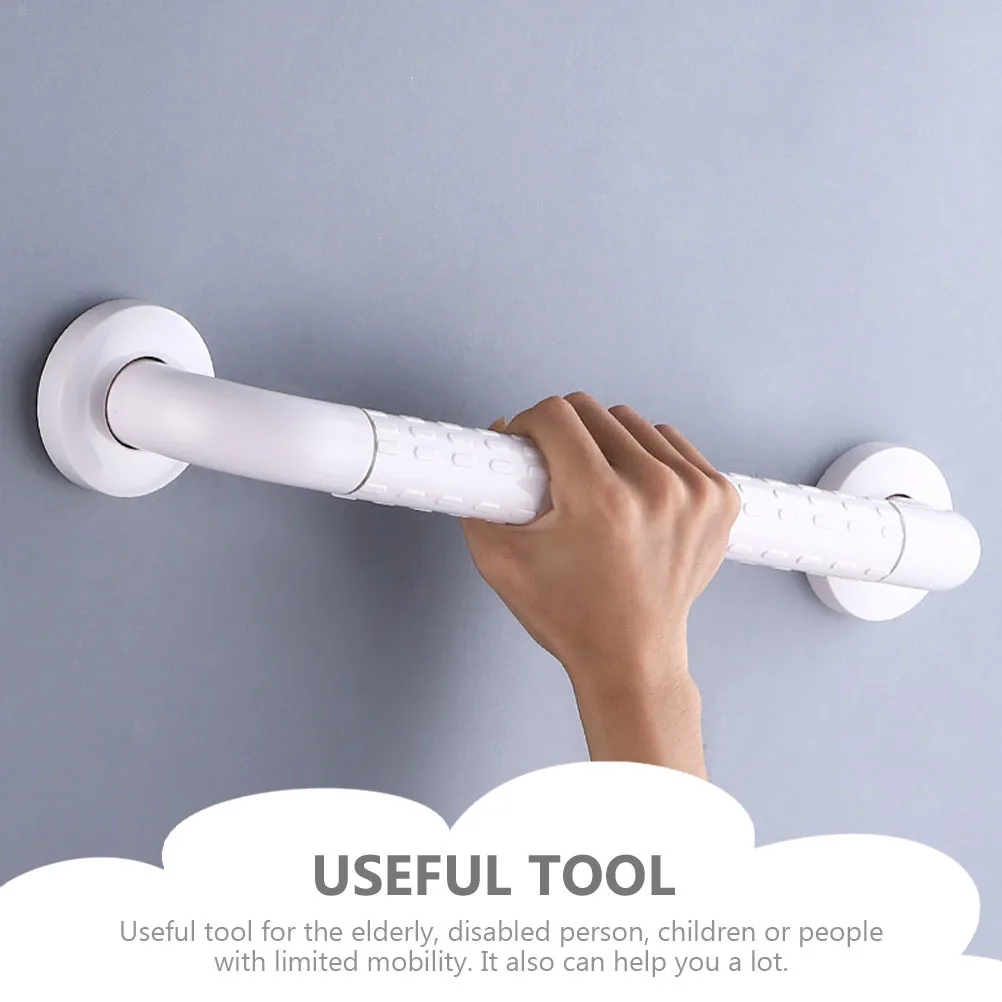 

Bathroom Grab Bar Anti-Slip Shower Handle with Multi-Functional Armrest Design for Elderly Disabled Safe Toilet Support