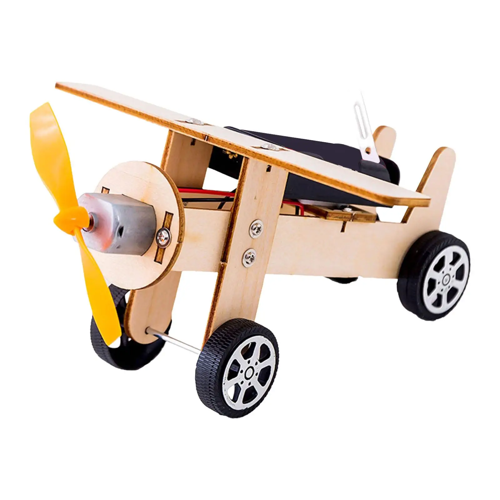 Student Science Experiment Glider Model with Motor Assembly Toy for Kids Age 4-7 Years