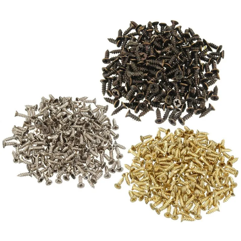 100pcs Small Micro Phillips Flat Countersunk Pan Head Self Tapping Wood Screw Machine Laptop Screws 2x5mm/2x6mm/2x8mm-3x10mm