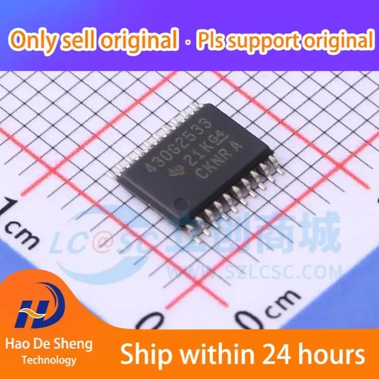 10PCS/LOT MSP430G2533IPW20R 430G2533 TSSOP20 New Original In Stock