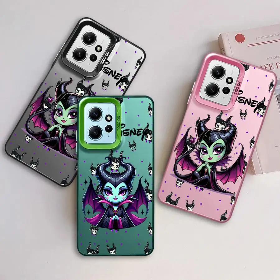 Disney Poison Queen Wish Phone Case for Xiaomi Redmi 12 4G 13C 5G 9C 9T 10 A1 A2 Plus Bumper Cover