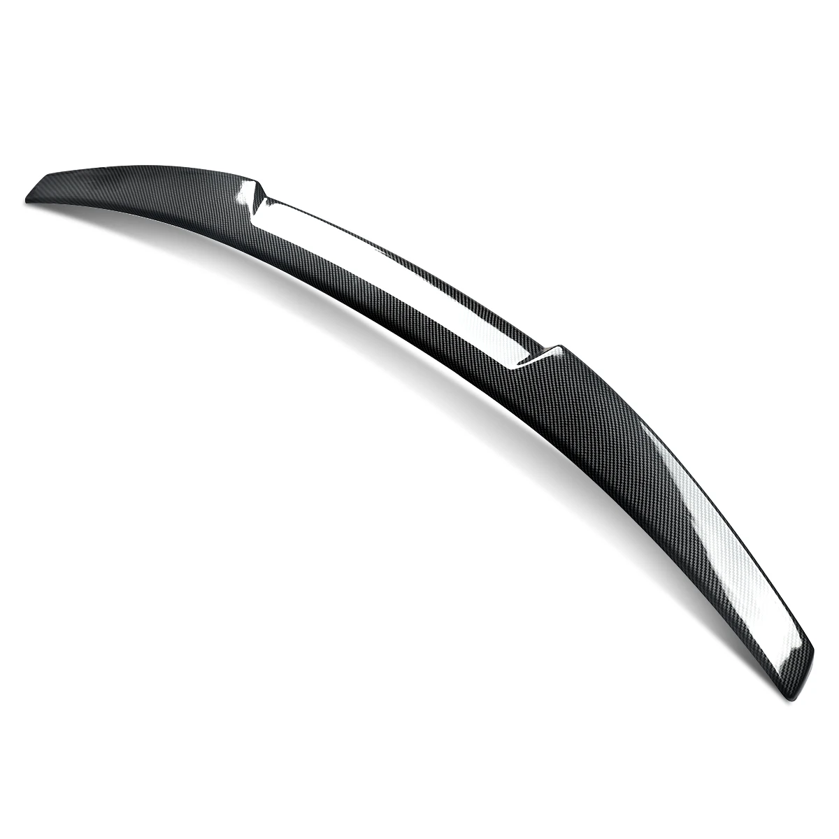 Carbon Fiber Look Rear Tail Spoiler Fit For Audi A5 B8/B8.5 Coupe 2008-2016 M4 Style Rear Trunk Spoiler Wing Automotive Body Kit