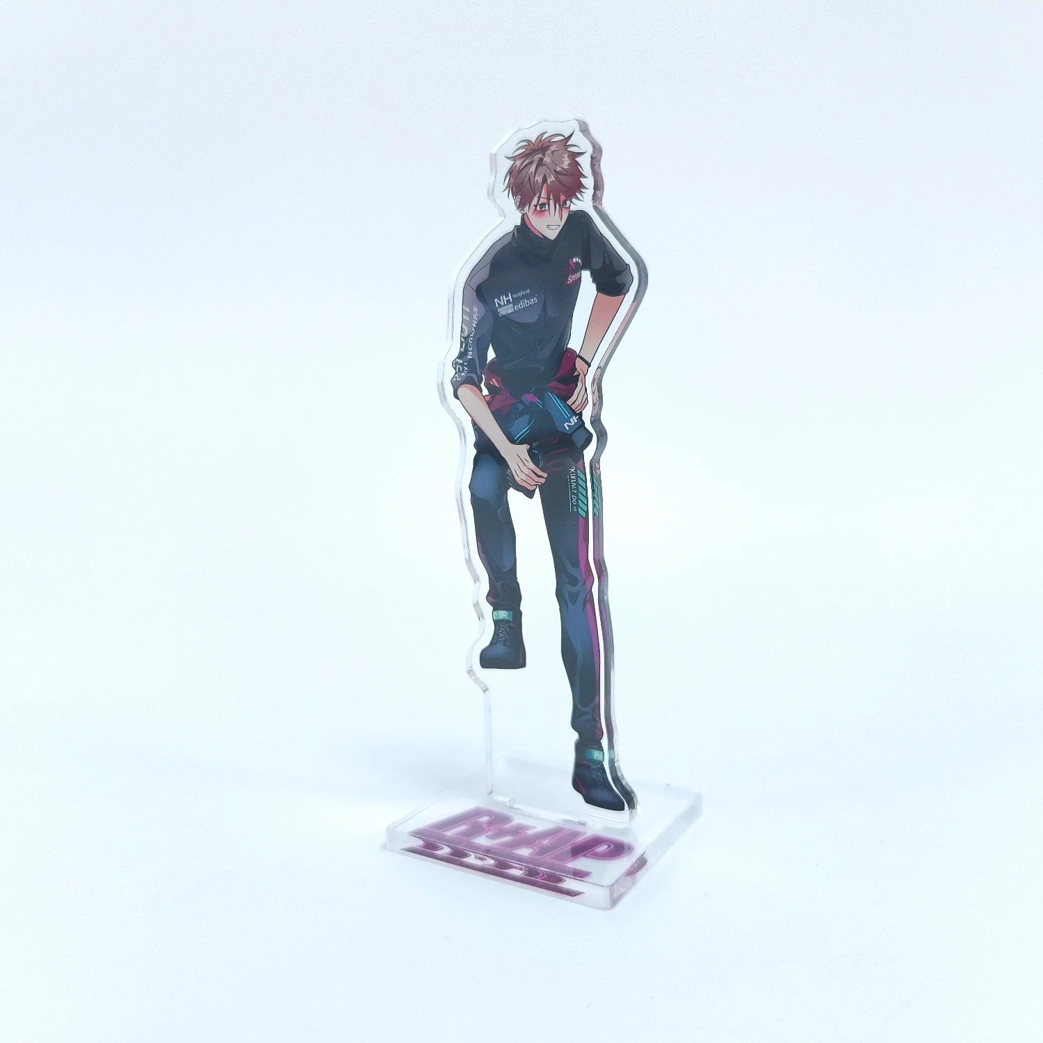 When Pear Blossoms Bloom Racing to Another Pink Racer & Partner Acrylic Stand BL Yaoi Manhwa Key Chain Anime Collectible Gift