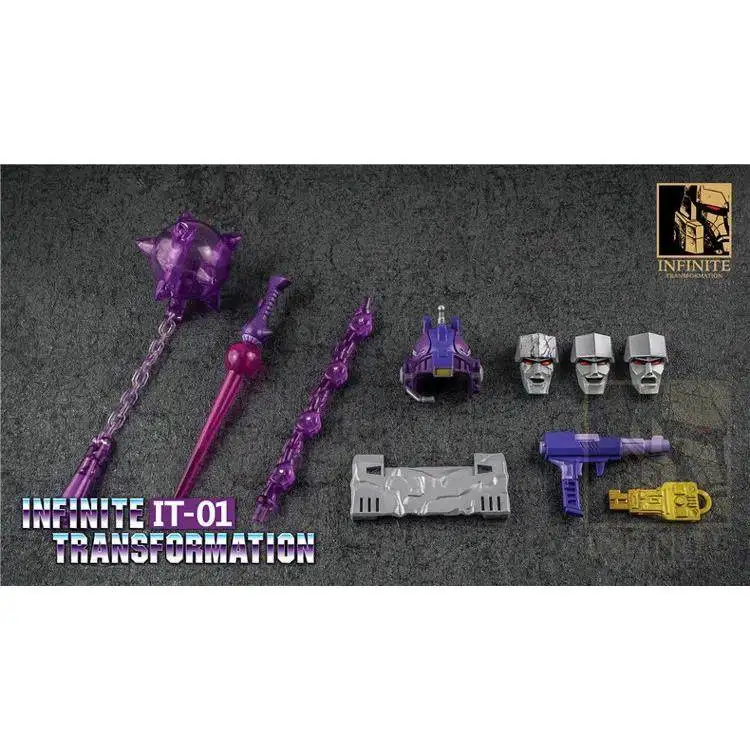 In Stock Megatron Transformed Toys IT01 MP36 King of Destruction Pistol Power Toys Action Figure Collection Gift