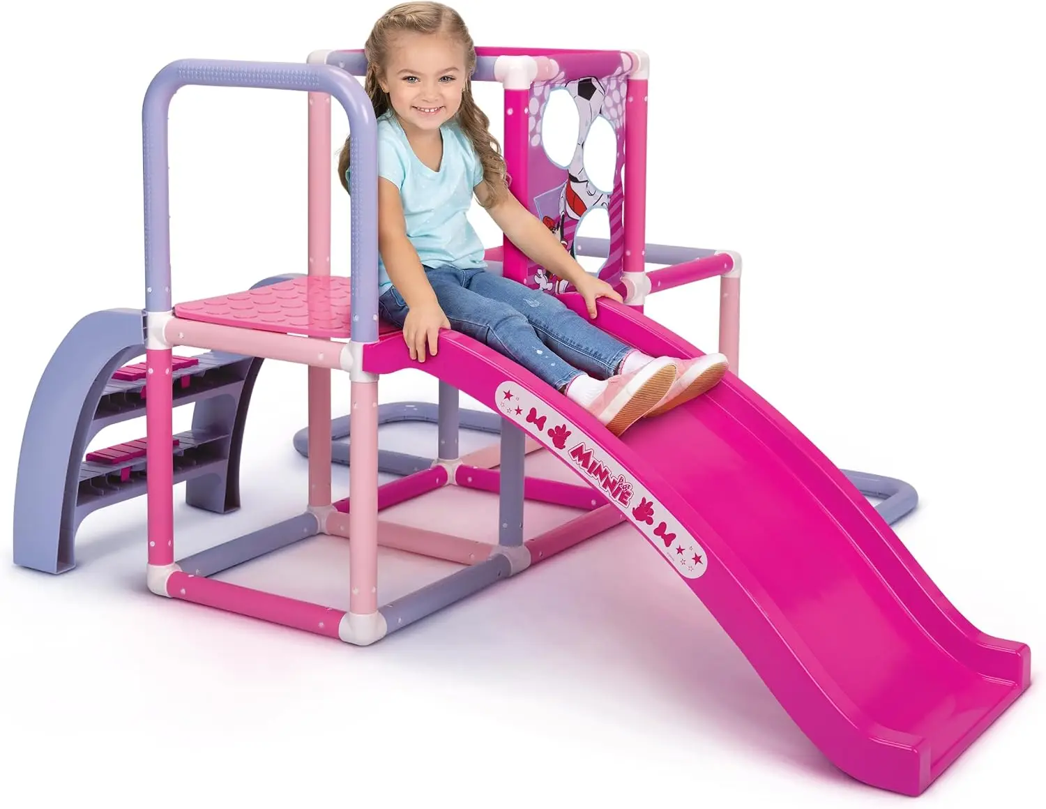 Jungle Gym play structure with bean bags