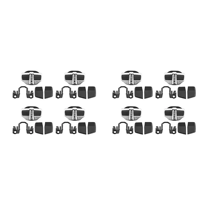 Exquisite 8 Sets TRD Door Stabilizer Door Lock Protector Latches Stopper Cover For Lexus All Series ES GX460 LC LS LX NX RX UX