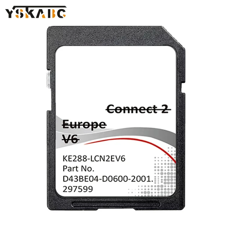 

SD Maps Card for Nissan Leaf/Micra/Juke/Note/E-NV200 Car Navigation Connect 2 System KE288-LCN2EV6 2021 Europe Turkey Maps