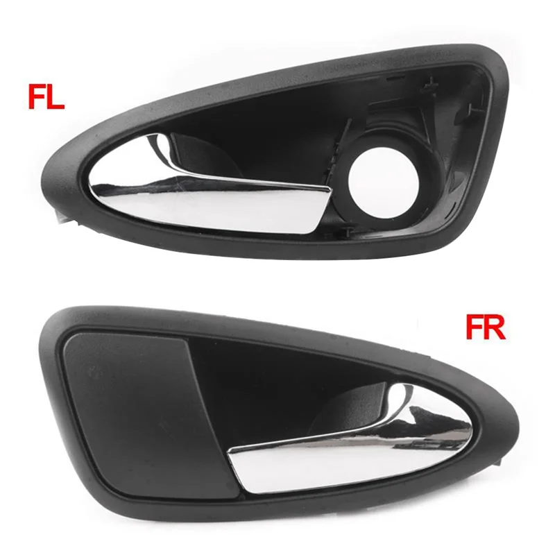 

1 Pair Car Inside Door Handle Inner Door Handles Knob Trim Plate Parts For Seat Ibiza 09-17 6J0837113A 6J1837113A 6J1837114A
