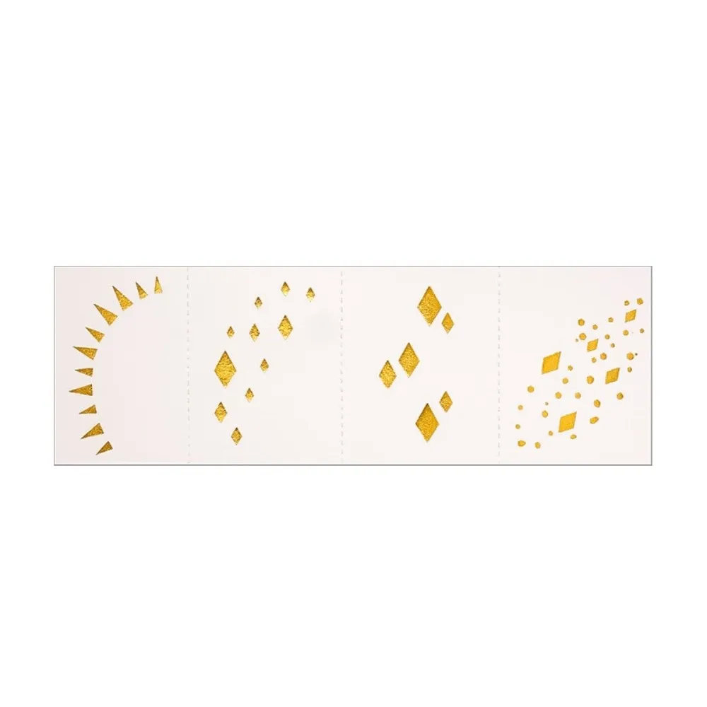

12pcs Waterproof Glitter Freckles Face Tattoo Facial Art Long Lasting Face Temporary Tattoos Disposable Laser Color