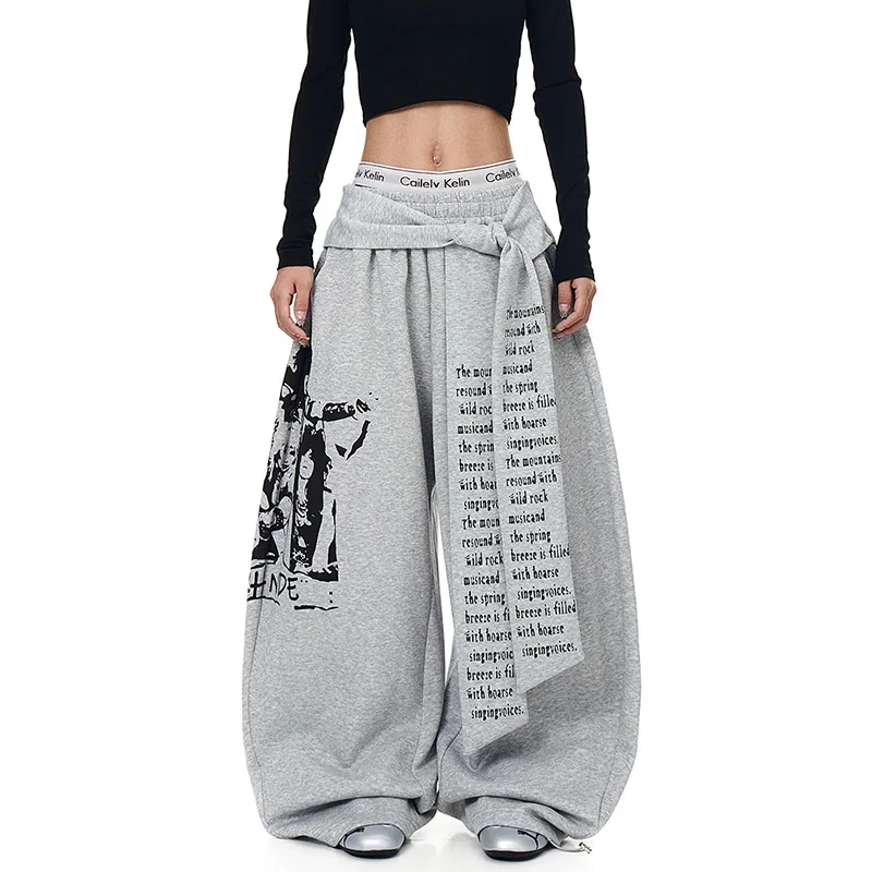 Men's Letter-Print Joggers — product detail 7