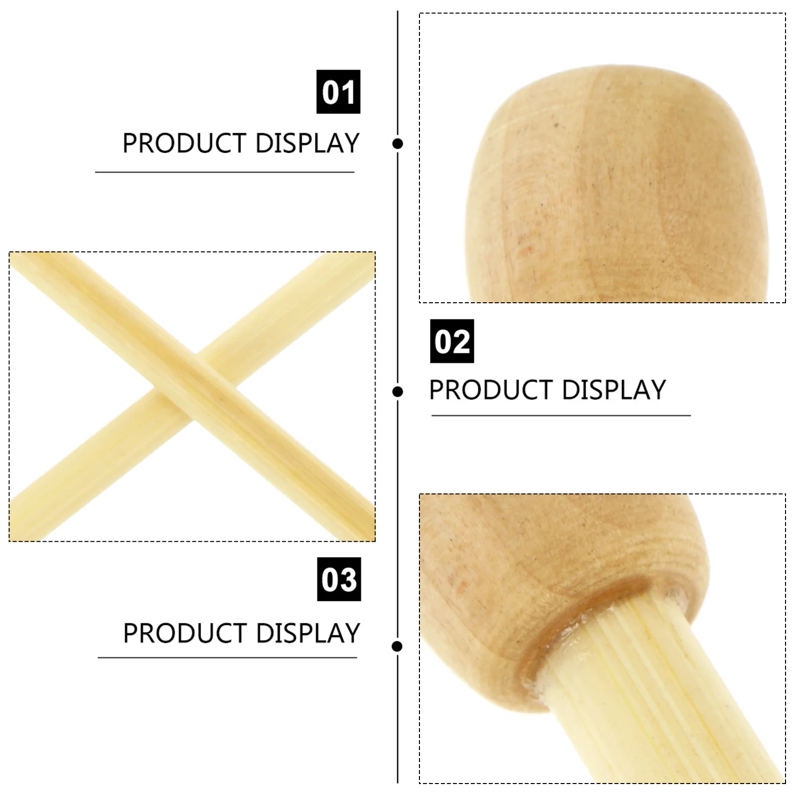 

4Pcs Tapestry Poles Bamboo Rods for Banners Tapestries Horizontal Flag Hangers Tapestry Poles Horizontal Flag Rods