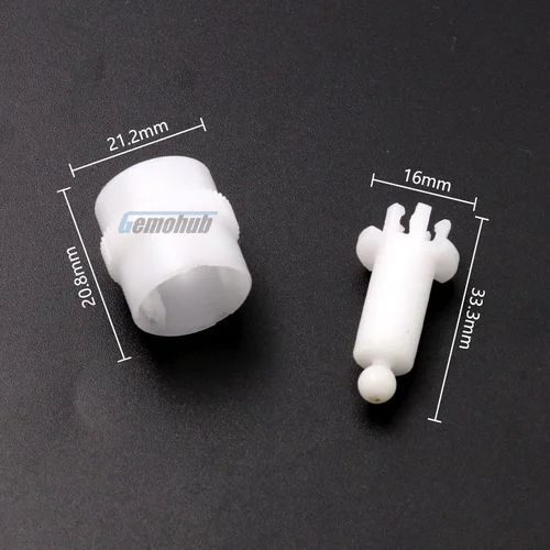 Imagen 2 del producto Para 2017-2020 Mazda CX-5 2016-2019 CX-9 MOTOR de cristal de espejo retrovisor DC 12V FC140SF8Z420 módulo de engranaje de plástico original