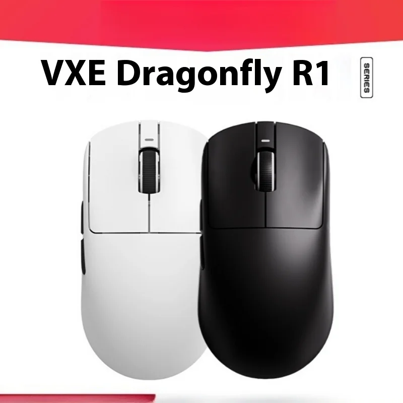 

Беспроводная мышь Vxe Dragonfly R1 с длительным сроком службы батареи, сверхлегкий эргономичный дизайн, аналогичная форма Xm, маленькая ручная игра Fps Moba